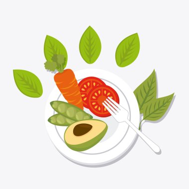 Çocukların beslenme tasarım.