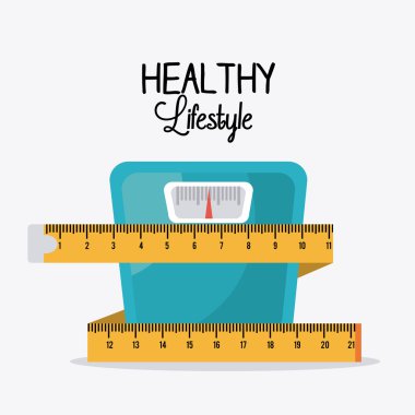 sağlıklı yaşam tarzı tasarımı.