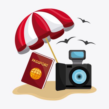 Summer vacations digital design