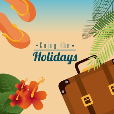 Summer vacations digital design