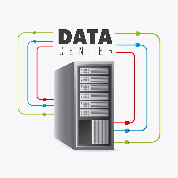 Datenbank digitales Design. — Stockvektor