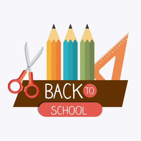 Back to school design. — Stock Vector