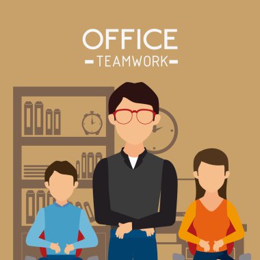 İş ofis ve insan 