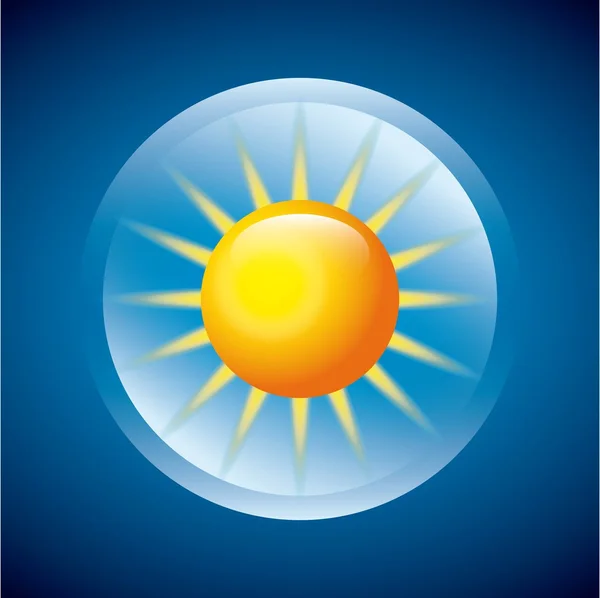 Progettazione del concetto meteo — Vettoriale Stock