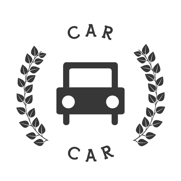 Icono de coche pictograma — Vector de stock