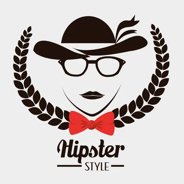 Style de vie et mode Hispter — Image vectorielle