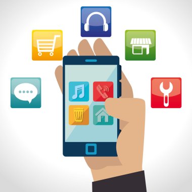 e-ticaret ve Pazar mobil uygulamalar tasarım.
