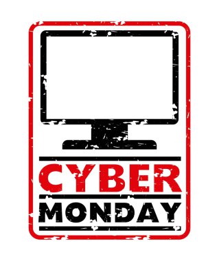 Cyber Pazartesi tasarım dağıtmak.