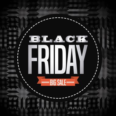 siyah Cuma fırsatlar tasarım