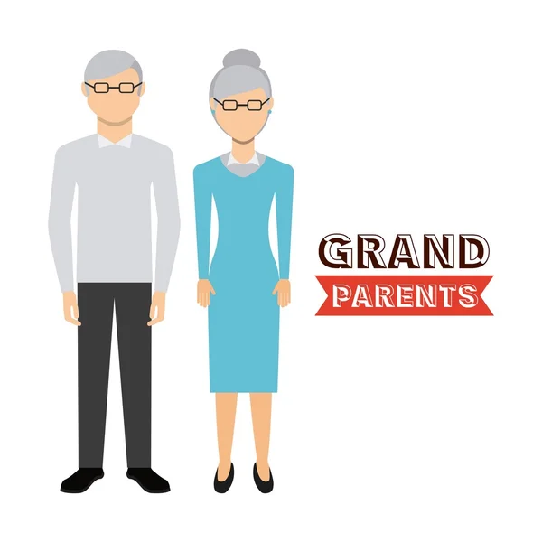 Familia diseño de personas — Vector de stock