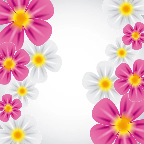 Çiçek arkaplan tasarımı — Stok Vektör