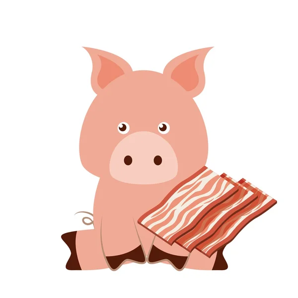 Diseño de granja animal — Vector de stock