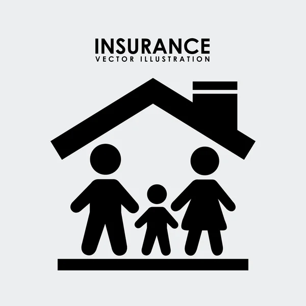 Best insurance design — Stock Vector