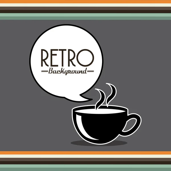 Diseño de estilo retro — Vector de stock