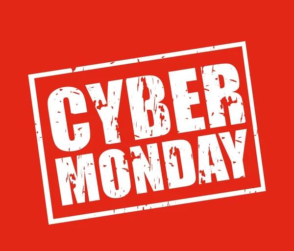 Cyber Monday ofertas — Archivo Imágenes Vectoriales