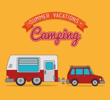 Kamp tatil ve seyahat