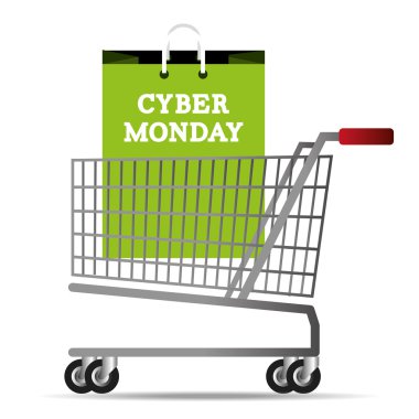 Cyber Pazartesi e-ticaret alışveriş.