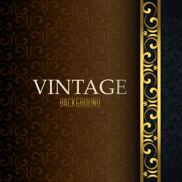 Vintage retro background — Stock Vector