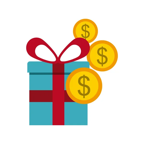 Acheter des cadeaux — Image vectorielle