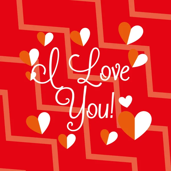 Love card — Stock Vector