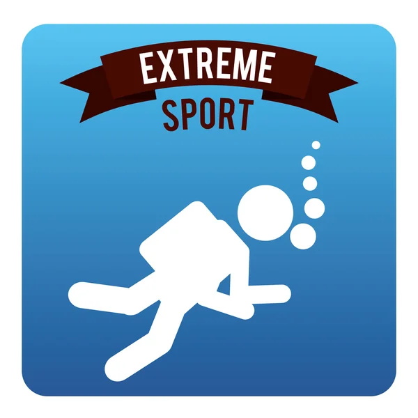Deporte extremo — Vector de stock