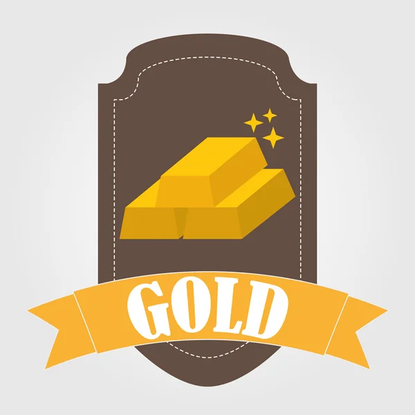 Kulta kultaharkko — vektorikuva