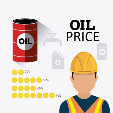 Petrol ve petrol industric Infographic