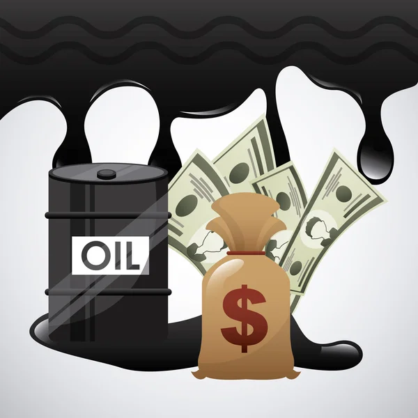 Σχεδιασμός τιμές πετρελαίου — Διανυσματικό Αρχείο