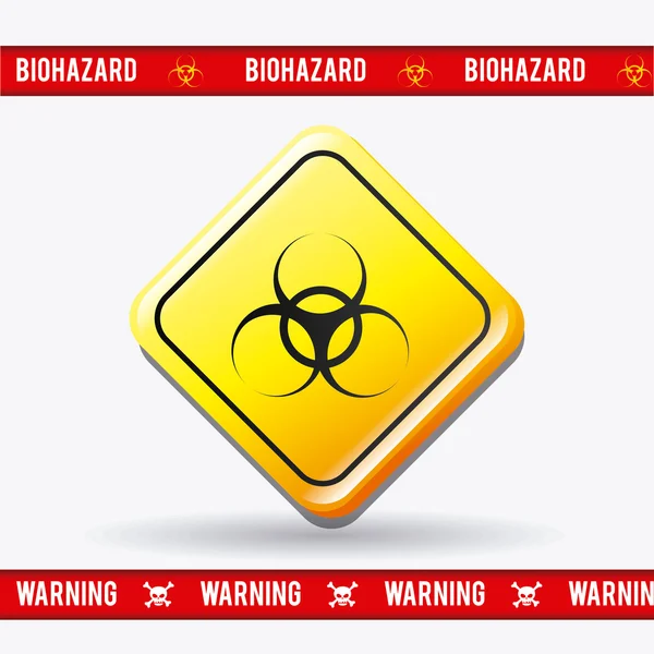 Danger advertising design. — Stock Vector