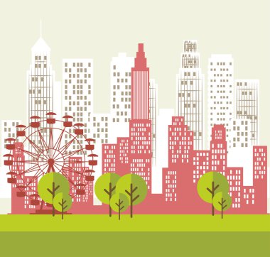 Kentsel şehir ve Emlak tasarım.