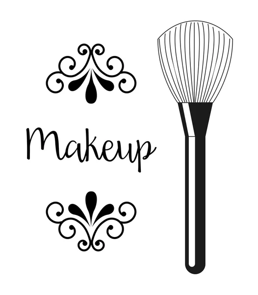 Conception de produits de maquillage — Image vectorielle