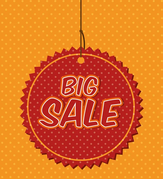 Big sale discounts and offers shopping — Stock Vector