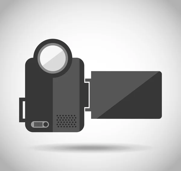 Camera isolated design — Stock Vector