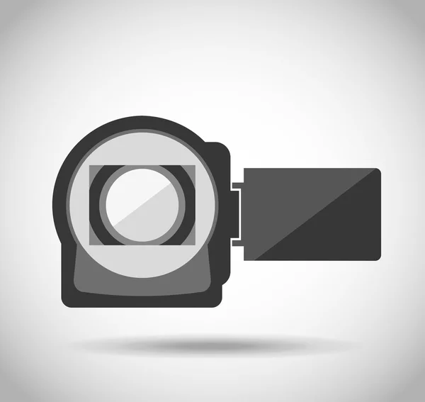 Izole kamera tasarımı — Stok Vektör