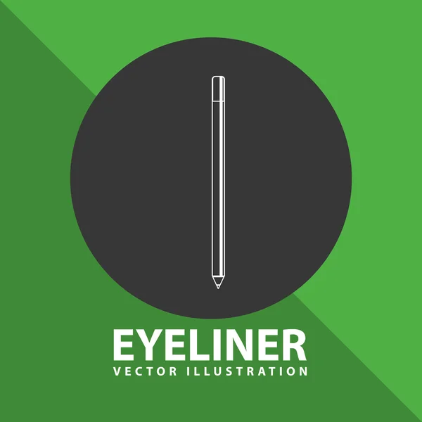 Makeup produktdesign — Stock vektor