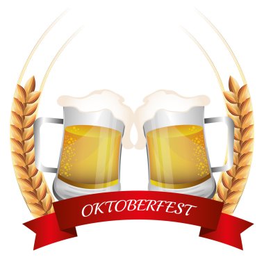 Almanya kültür ve oktober fest tasarım.