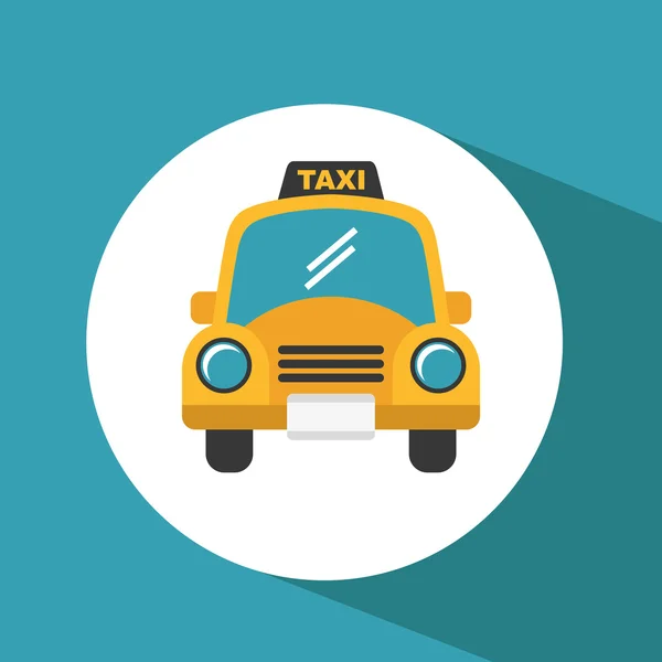 Conception de service de taxi — Image vectorielle