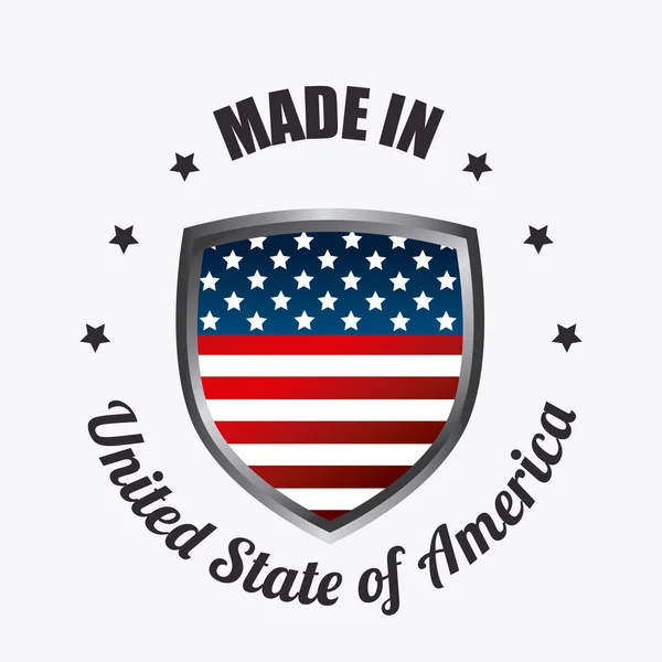 United states patriotism design. — Stock Vector