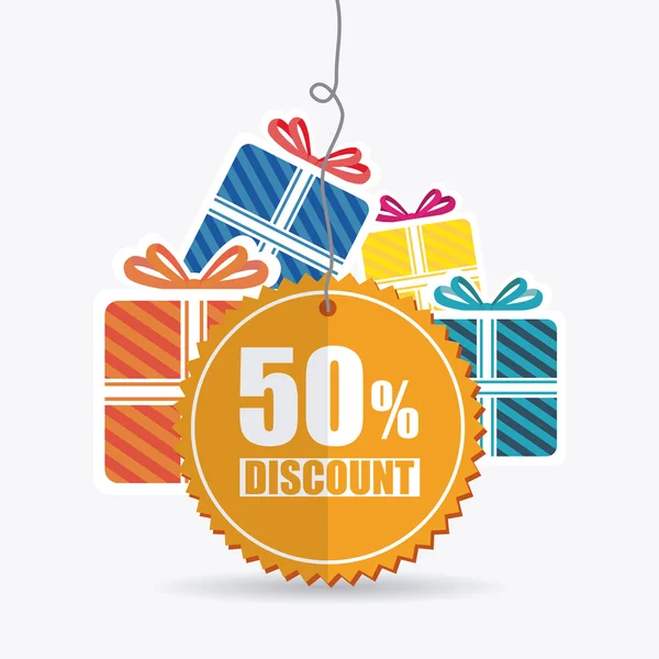 Shopping special offers, discounts and promotions — Stock Vector