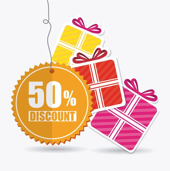 Shopping special offers, discounts and promotions — Stock Vector