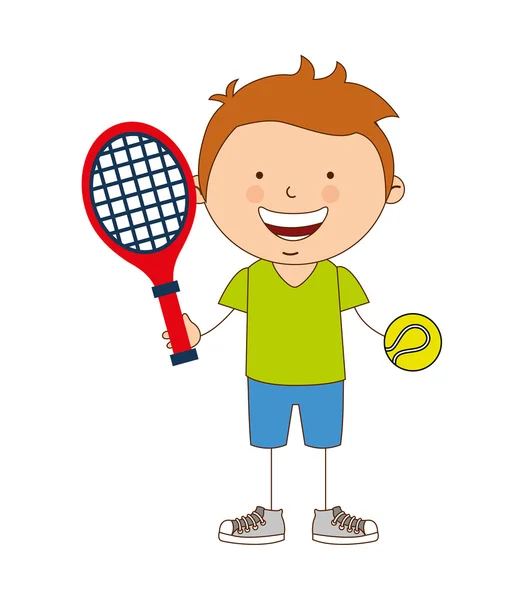 Sport för barn — Stock vektor