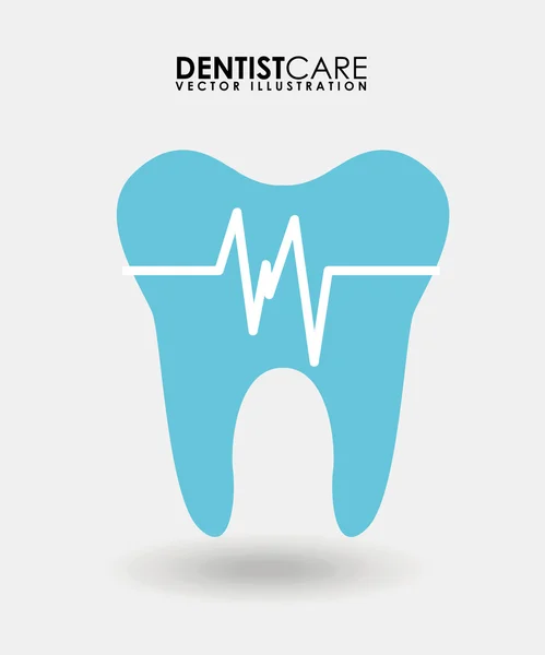 Servicio de atención dental — Vector de stock