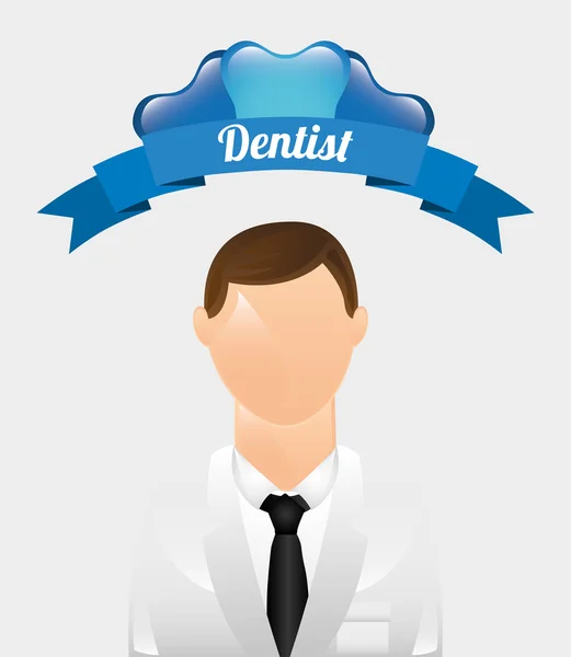 Стоматологические услуги — стоковый вектор