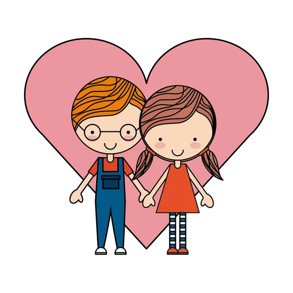 Carte d'amour — Image vectorielle