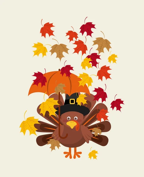 Joyeux Thanksgiving — Image vectorielle