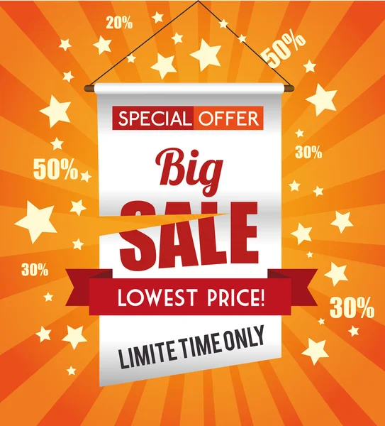 Shopping special offers — Stock Vector