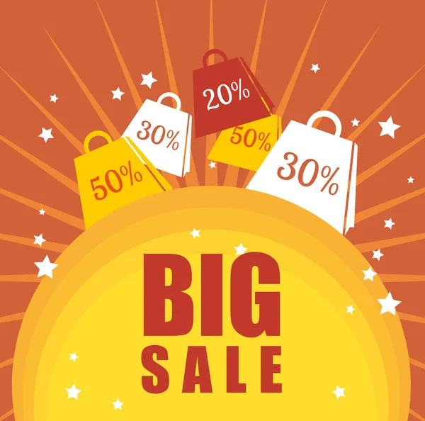 Shopping special offers — Stock Vector