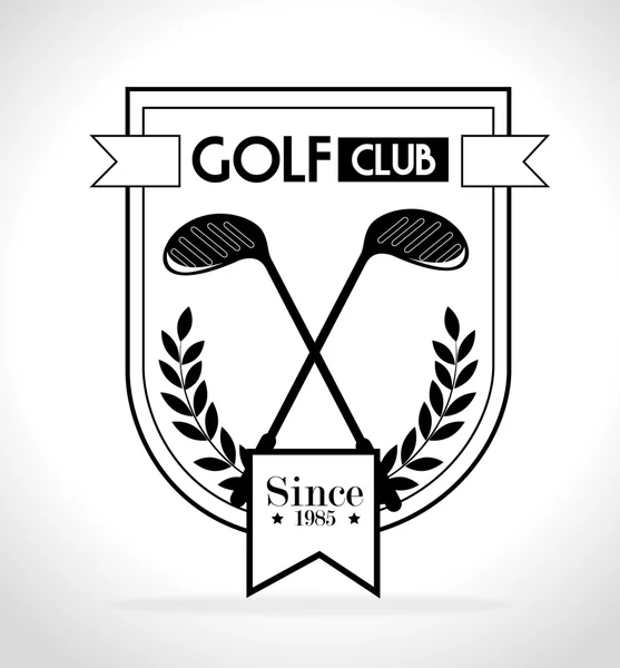 Дизайн спорт гольф — стоковий вектор