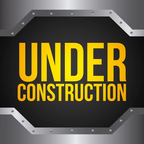 Under construction — Stock Vector