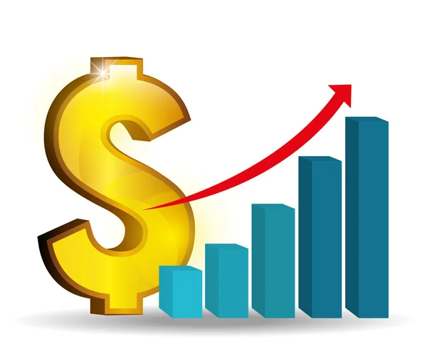 Mercado mundial y bolsa de valores — Archivo Imágenes Vectoriales